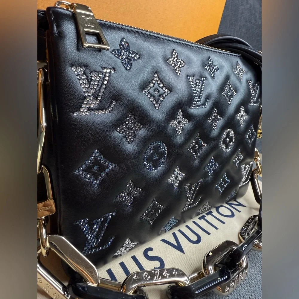 Louis Vuitton Coussin BB Rhinestones monogram bag